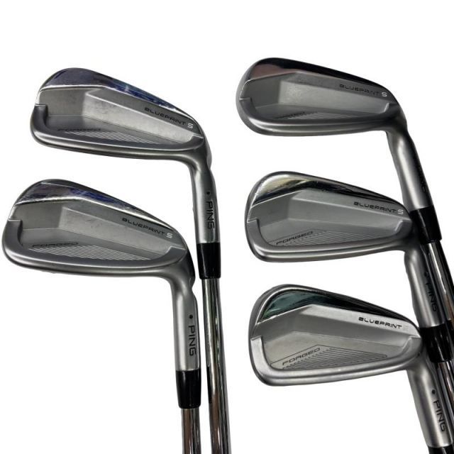 【中古】 ピン BLUEPRINT S 5S アイアンセット IR NS PRO MODUS3 TOUR115 (フレックスS) メンズ 男性用 右利き 右用 Cランク ゴルフクラブ
