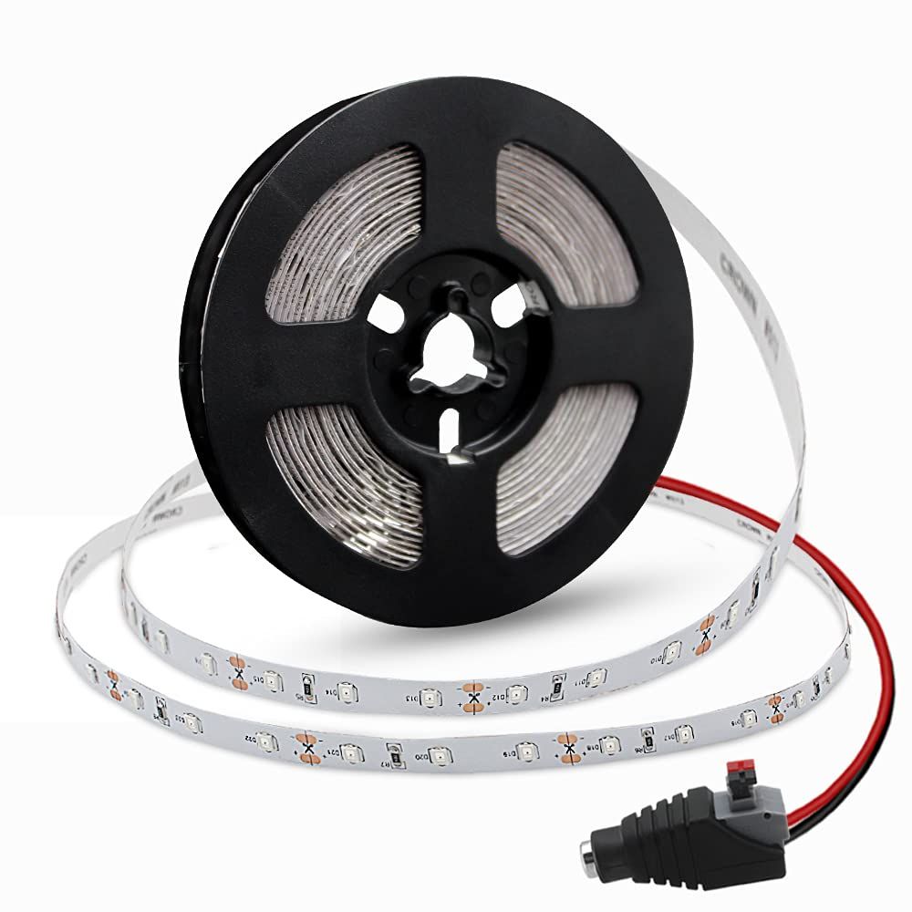 unvarysamのdc12 V赤外線シングルチップsmd3528柔軟なLEDのストリップLEDライトストリップ SMD3528-850NM-120LEDs 8,103円