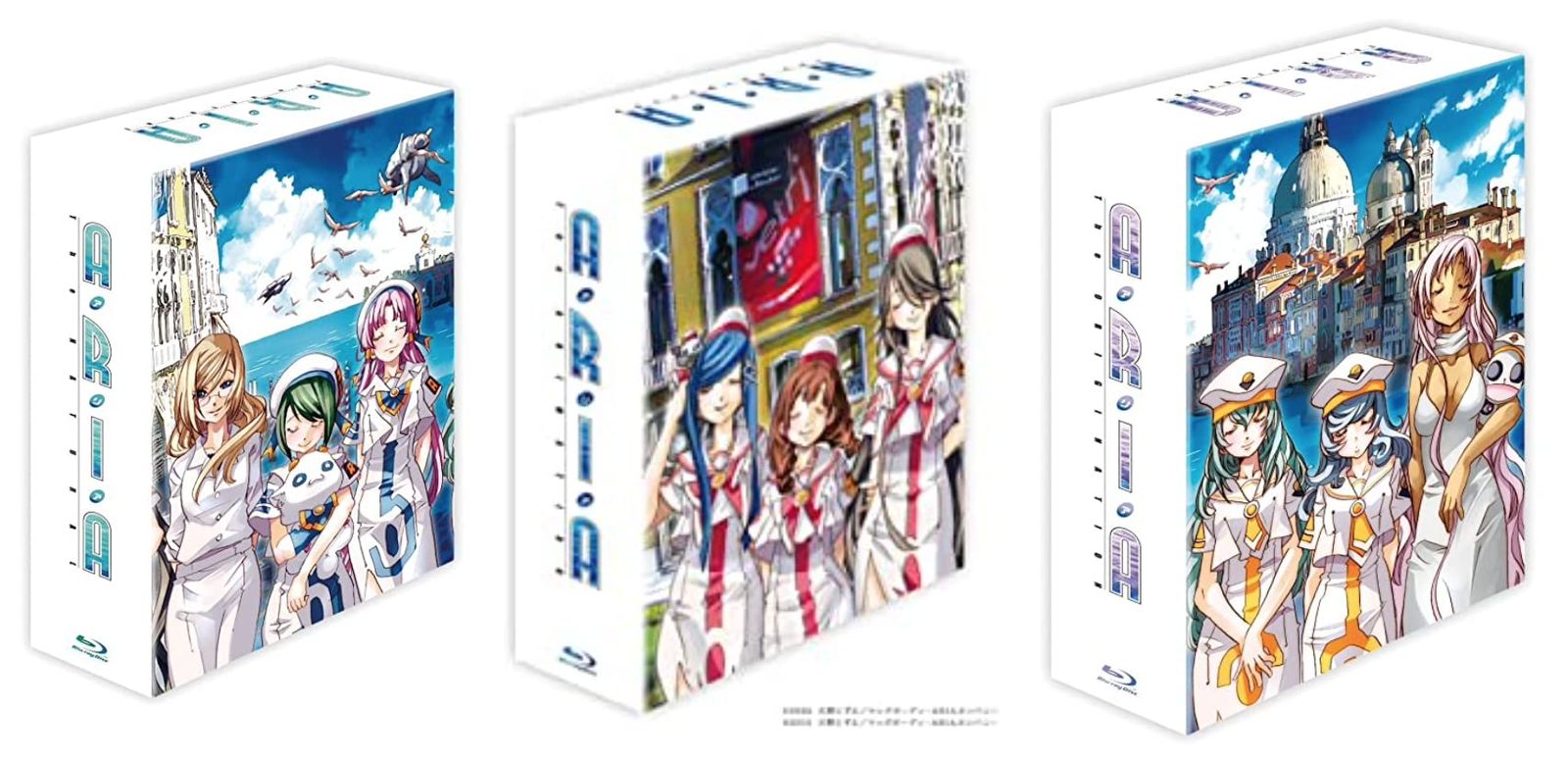 【Blu-ray】ARIA The NATURAL The ANIMATION The ORIGINATION Blu-ray BOX 全３巻セット ブルーレイ