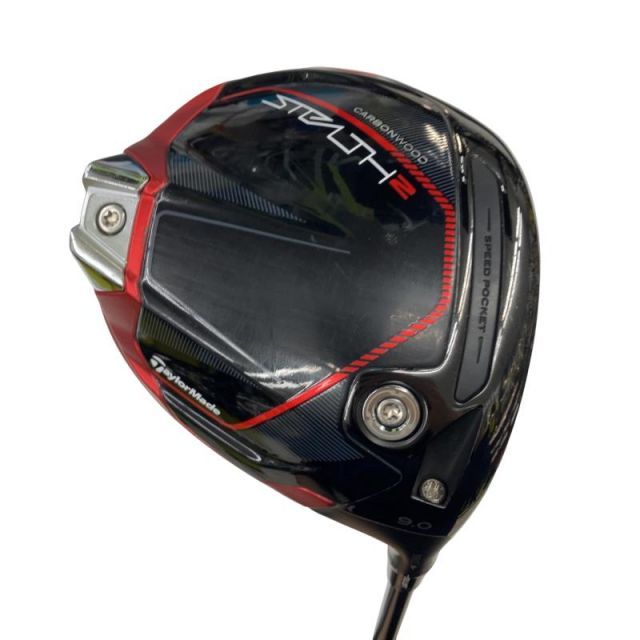 【中古】 テーラーメイド STEALTH2 9° ドライバー DR TENSEI RED TM50(STEALTH DR) (フレックスS) メンズ 男性用 右利き 右用 Cランク ゴルフクラブ