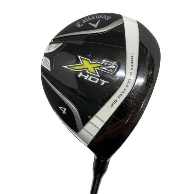 【中古】 キャロウェイ X2 HOT 4W フェアウェイウッド FW X2 HOT(フェアウェイ) (フレックスSR) メンズ 男性用 右利き 右用 Cランク ゴルフクラブ