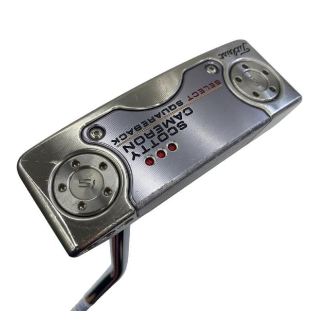 【中古】 タイトリスト SCOTTY CAMERON select SQUAREBACK(2018) 34インチ パター PT スチール (フレックスその他) メンズ 男性用 右利き 右用 Cランク ゴルフクラブ