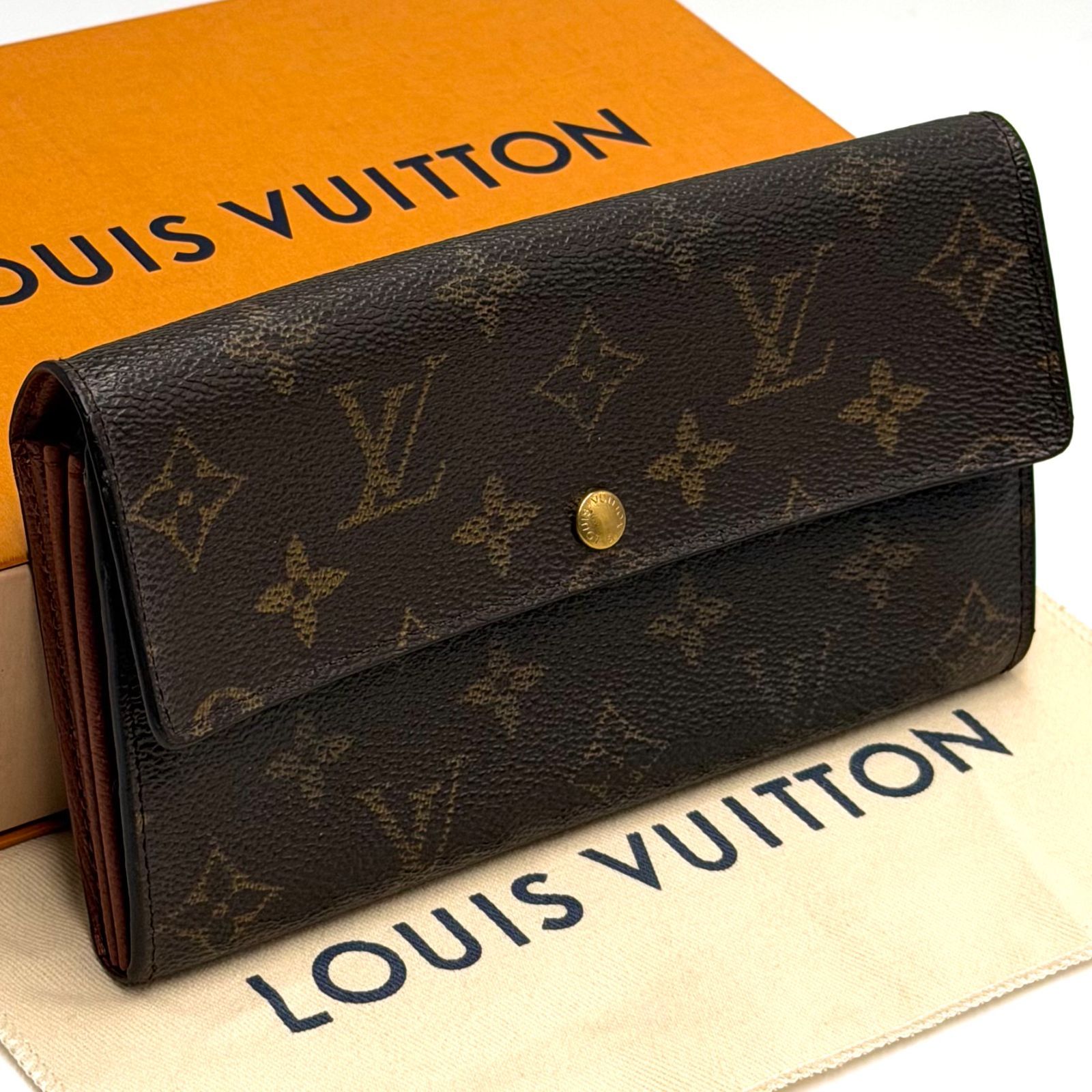 ルイヴィトン LOUIS VUITTON モノグラム ポシェット ポルトモネ