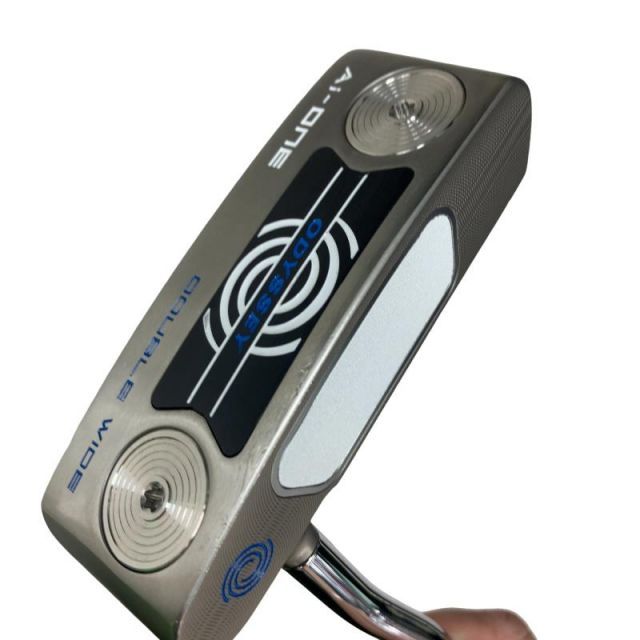 【中古】 オデッセイ Ai-ONE DOUBLE WIDE DB シルバー 34インチ パター PT STROKE LAB 90 スチール (フレックスその他) メンズ 男性用 右利き 右用 Cランク ゴルフクラブ