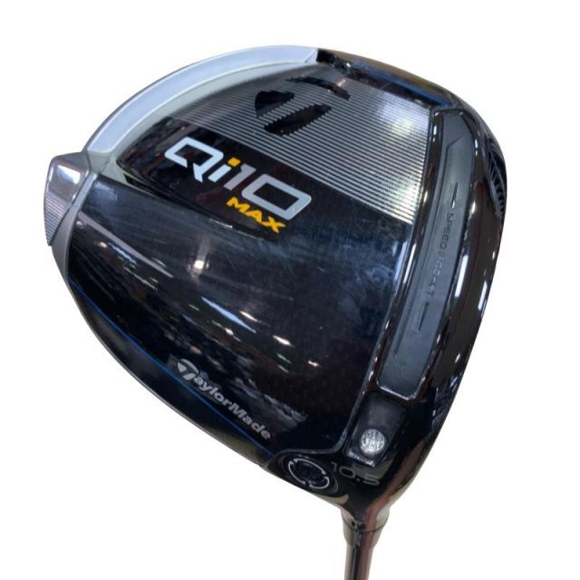 【中古】 テーラーメイド Qi10 MAX 10.5° ドライバー DR Diamana BLUE TM50(Qi10 DR) (フレックスS) メンズ 男性用 右利き 右用 Cランク ゴルフクラブ