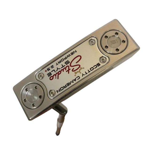 【中古】 タイトリスト SCOTTY CAMERON STUDIO STYLE NEWPORT 2.5 PLUS(2025) 34インチ パター PT スチール (フレックスその他) メンズ 男性用 右利き 右用 Cランク ゴルフクラブ 44,067円