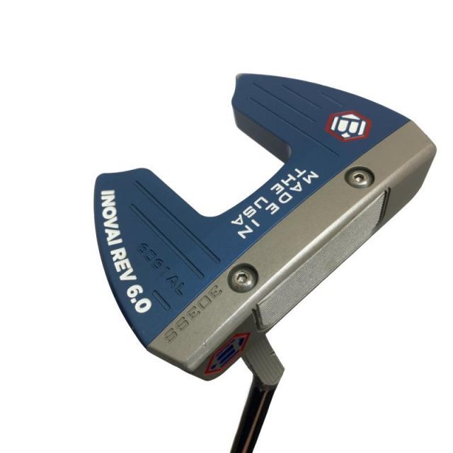 【中古】 ベティナルディ BETTINARDI INOVAI REV 6.0(2024) SLANT 33インチ パター PT スチール (フレックスその他) メンズ 男性用 右利き 右用 Cランク ゴルフクラブ