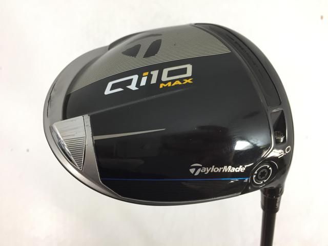 返品OK 【中古ゴルフクラブ】テーラーメイド Qi10 MAX ドライバー 2024 (日本仕様) UST マミヤ The ATTAS 5 1W