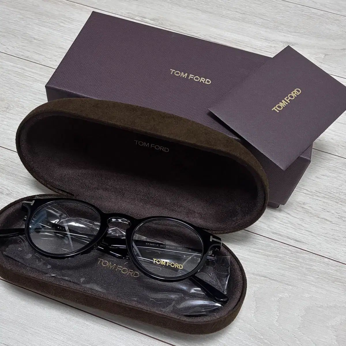 TOM FORD トムフォード ウェリントン アジアンフィット