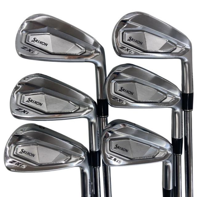 【中古】 ダンロップ SRIXON ZXi5 6S アイアンセット IR NS PRO MODUS3 TOUR105 (フレックスS) メンズ 男性用 右利き 右用 Cランク ゴルフクラブ