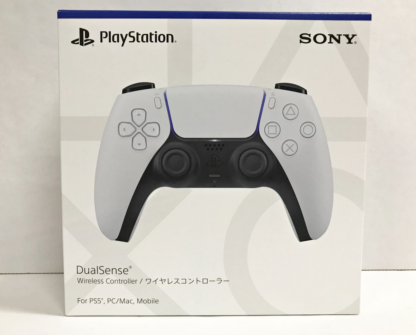24.【未開封】PS5 ワイヤレスコントローラー DualSense ホワイト CFI-ZCT2J ▲◆