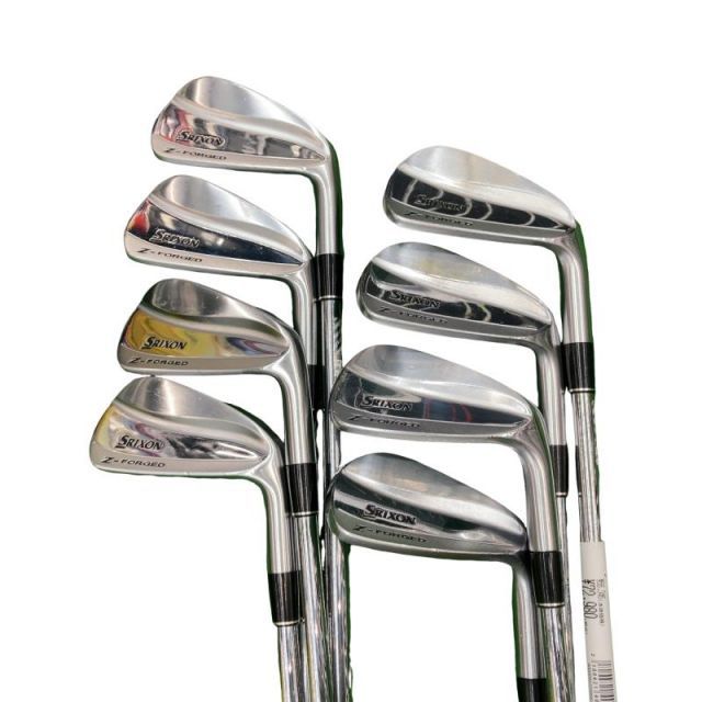 【中古】 ダンロップ SRIXON Z-FORGED 8S アイアンセット IR NS PRO MODUS3 TOUR120 (フレックスS) メンズ 男性用 右利き 右用 Cランク ゴルフクラブ