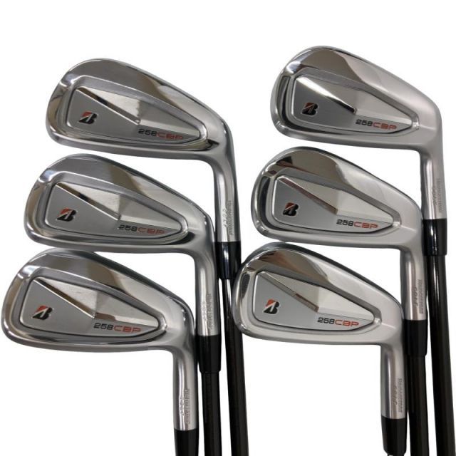 【中古】 ブリヂストン BRIDGESTONE 258CBP 6S アイアンセット IR リシャフト (フレックスその他) メンズ 男性用 右利き 右用 Cランク ゴルフクラブ