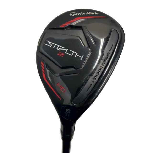 【中古】 テーラーメイド STEALTH2 HD U6 ユーティリティ UT TENSEI RED TM60(STEALTH UT) (フレックスR) メンズ 男性用 右利き 右用 Cランク ゴルフクラブ