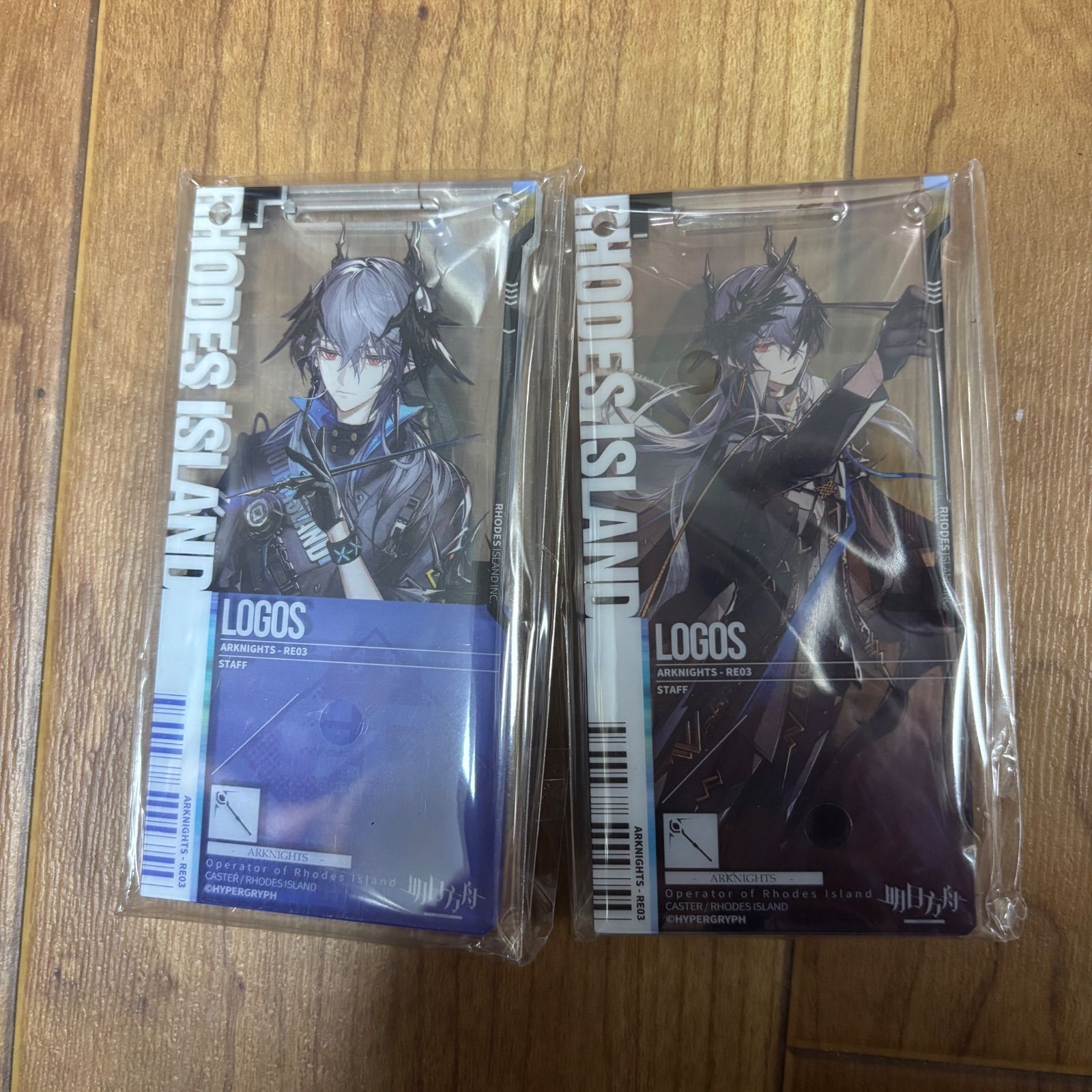 アークナイツ 通行認証 39.0 ロゴス アクリルストラップ アクリル