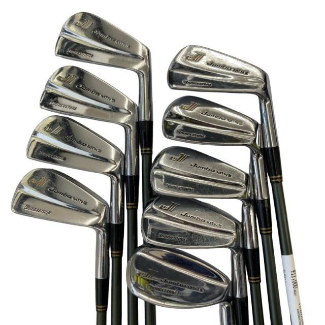 【中古】 ブリヂストン Jumbo MTNIII 9S アイアンセット IR HARMOTEC GOLD HT36 L (フレックスS) メンズ 男性用 右利き 右用 Cランク ゴルフクラブ