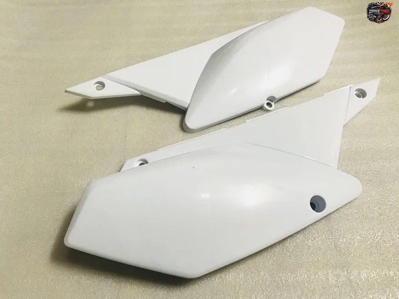 KLX250 08-17 ABS リアサイドパネル フェアリング ボディカバー フレーム ディフェンダー カワサキ KLX 250 2008-2017