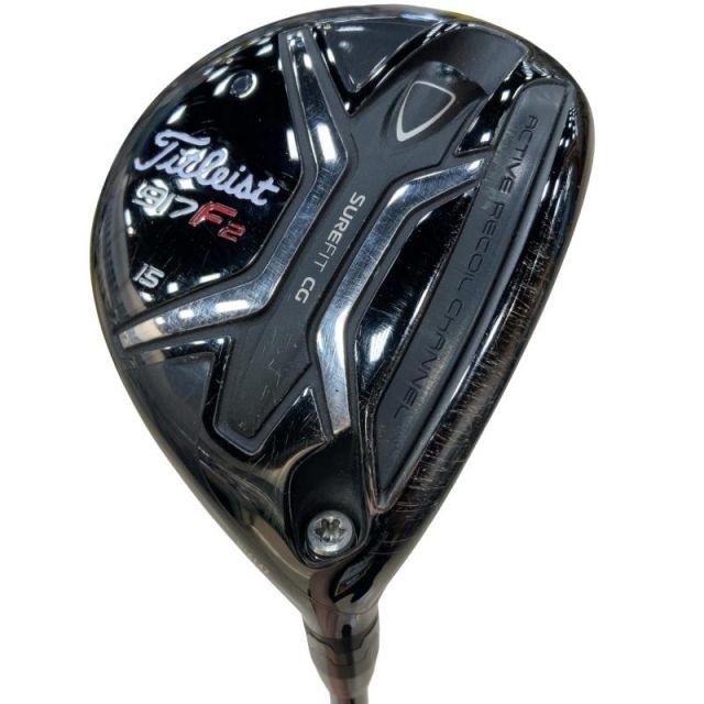 【中古】 タイトリスト 917 F2 15° フェアウェイウッド FW Titleist Speeder 517 (フレックスS) メンズ 男性用 右利き 右用 Cランク ゴルフクラブ
