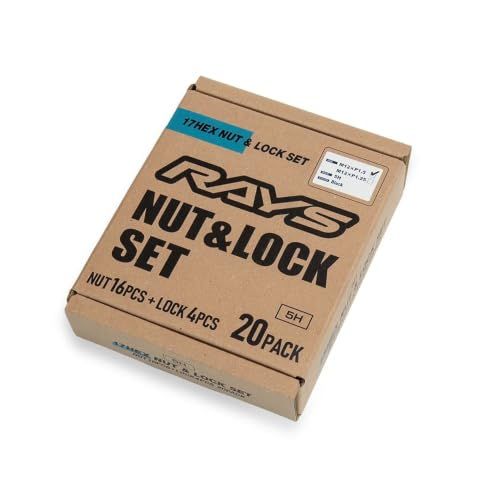 【RAYS(レイズ)】 17HEXロック&ナットセット(5ホール用) M12×1.5 BK(ブラック) 74082000000BK送料無料 aeb65e92
