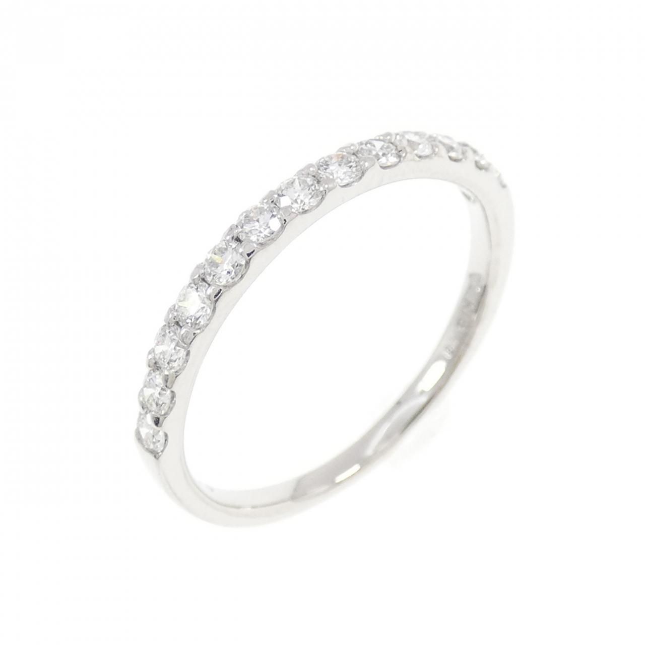 K18WG ハーフエタニティ ダイヤモンド リング 0.30CT 55,330円