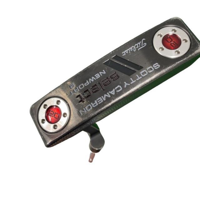 【中古】 タイトリスト SCOTTY CAMERON select NEWPORT 2 33インチ パター PT スチール (フレックスその他) メンズ 男性用 右利き 右用 Cランク ゴルフクラブ