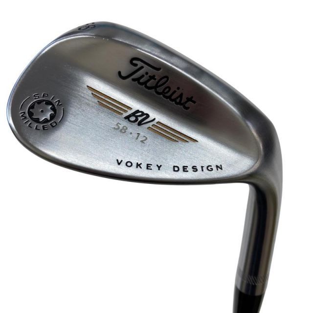 【中古】 タイトリスト VOKEY SPIN MILLED(2009) 58°/12° ウェッジ WG Dynamic Gold (フレックスS) メンズ 男性用 右利き 右用 Cランク ゴルフクラブ
