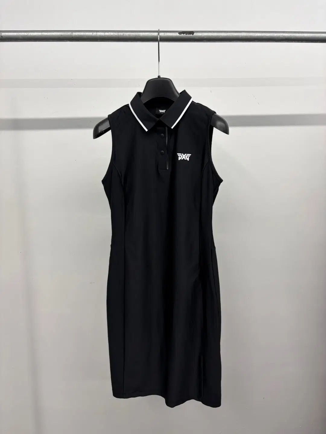 (S) レディース PXG ゴルフ カラ ピケ ONE PIECE 夏 接触冷感 ドレス