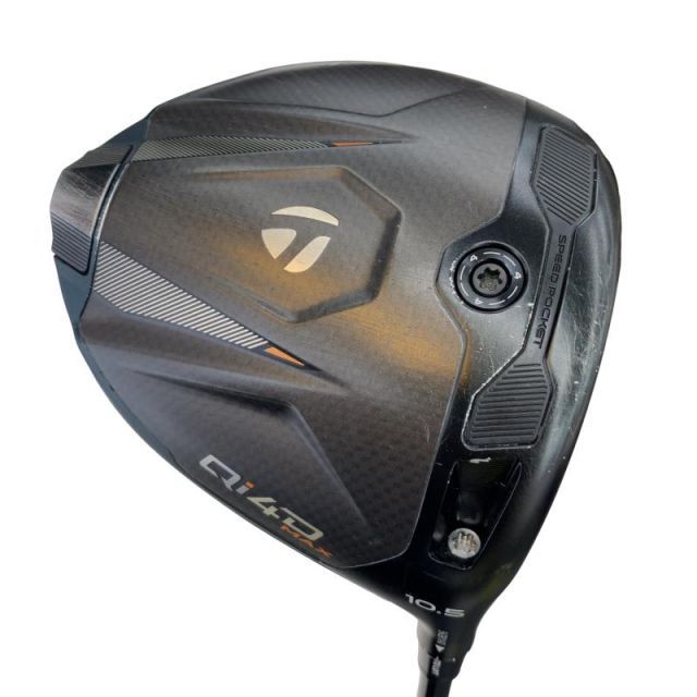 【中古】 テーラーメイド Qi4D MAX 10.5° ドライバー DR REAX MR50(Qi4D DR) (フレックスSR) メンズ 男性用 右利き 右用 Cランク ゴルフクラブ 48,913円