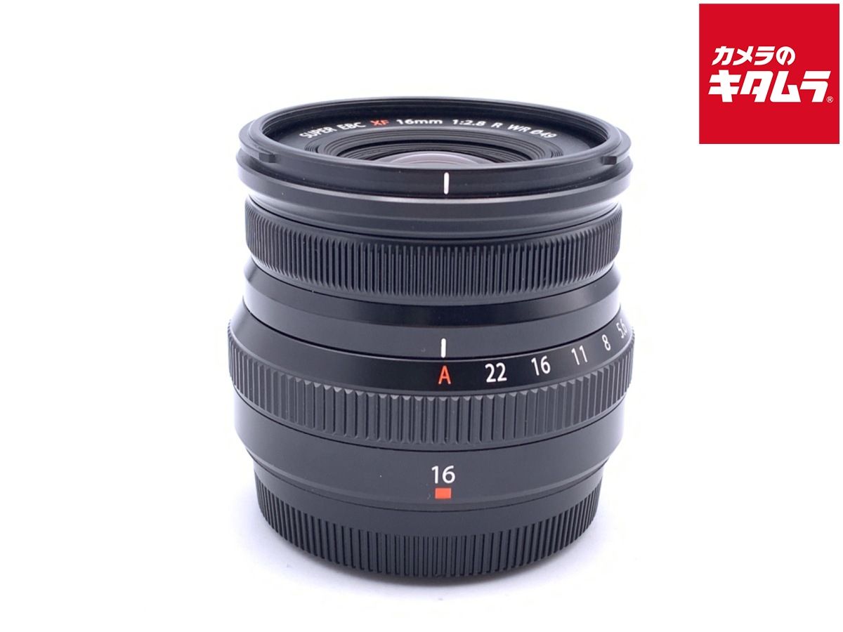 【中古】 【良品】 フジフイルム XF16mm F2.8 R WR ブラック