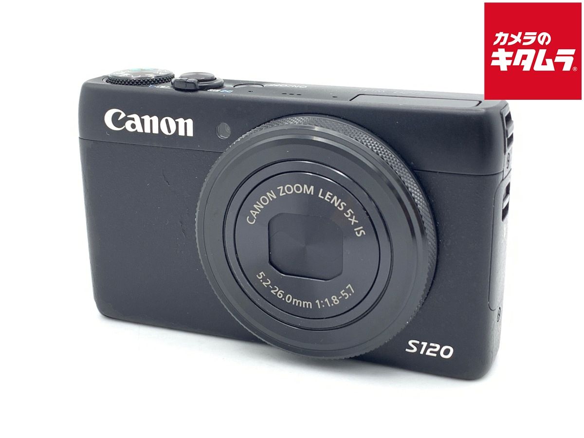 【中古】 【並品】 キヤノン PowerShot S120 ブラック