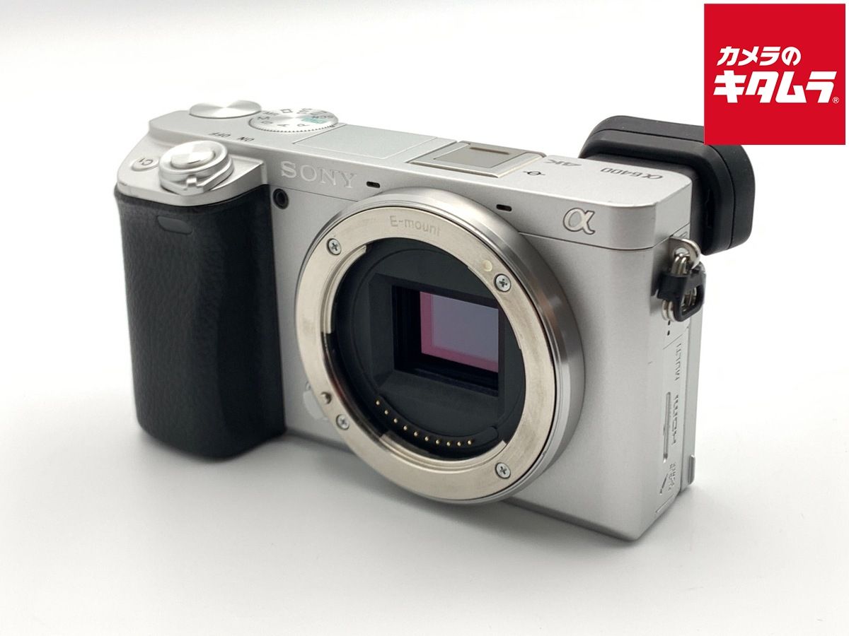 【中古】 【良品】 ソニー α6400 ボディ シルバー [ILCE-6400 S] 56,496円