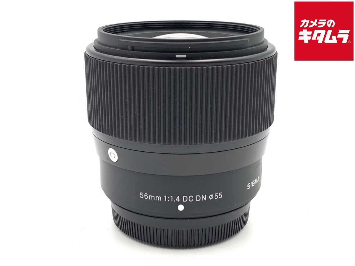 【中古】 【良品】 シグマ 56mm F1.4 DC DN Contemporary フジフイルムX用