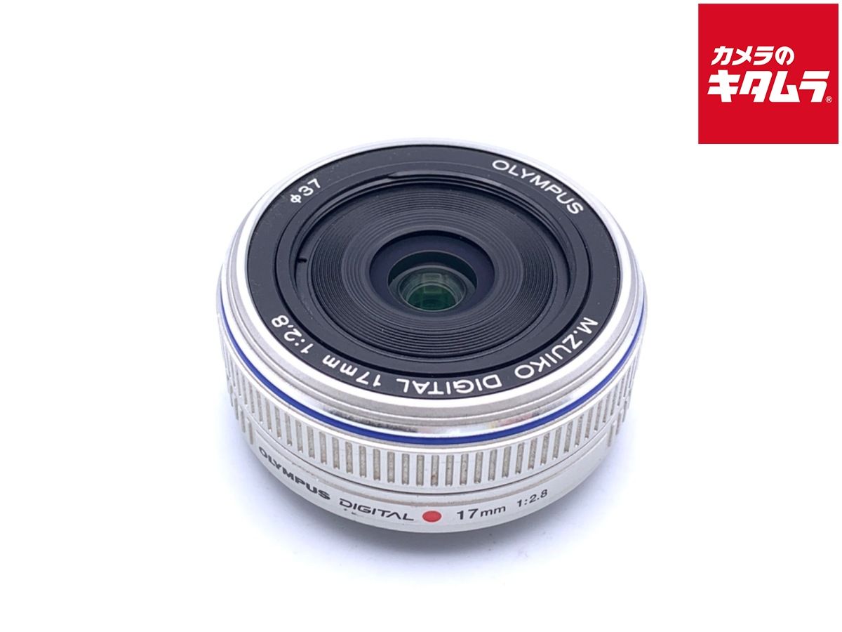 【中古】 【並品】 オリンパス M.ZUIKO DIGITAL 17mm F2.8 シルバー
