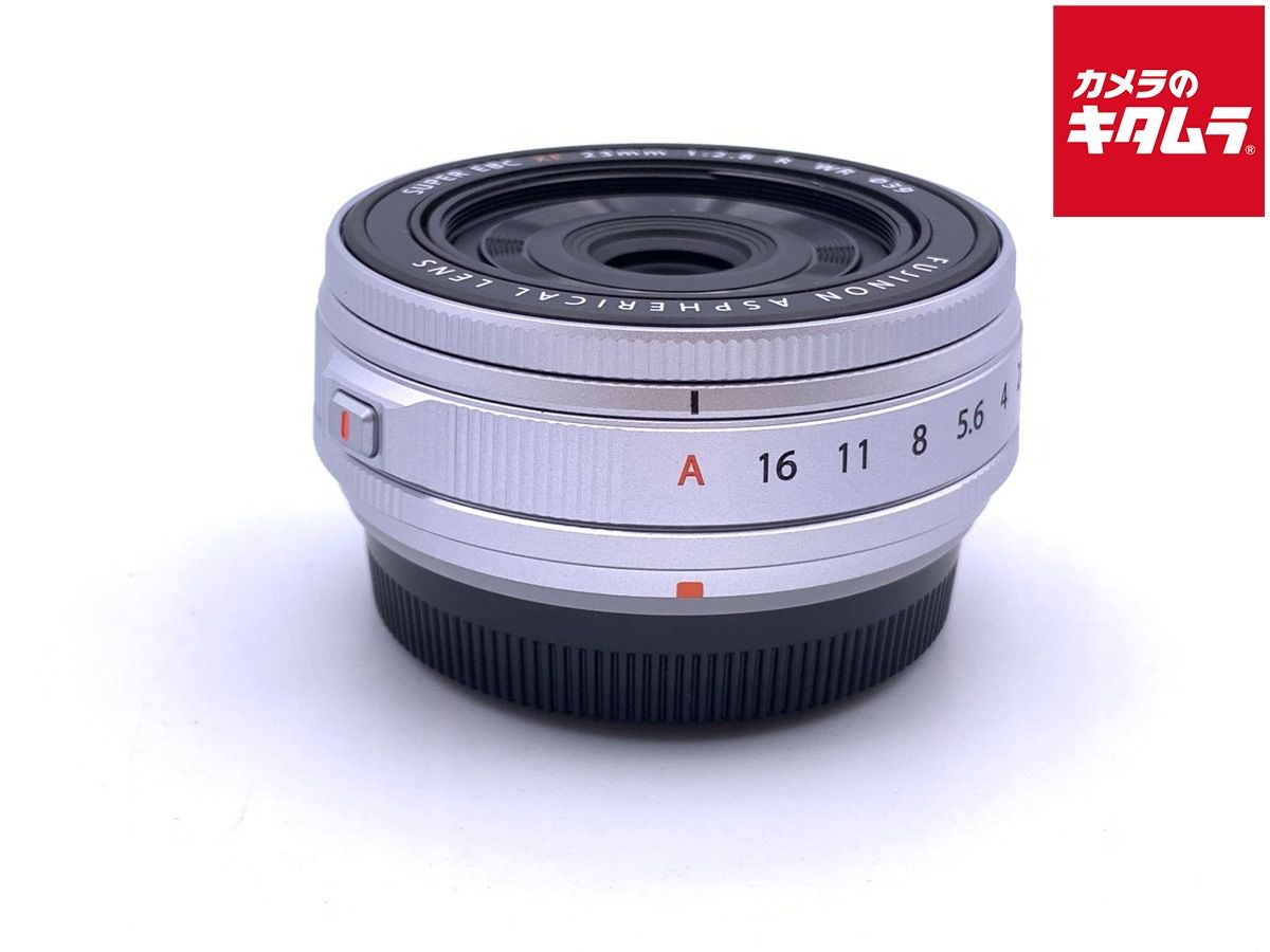 【中古】 【並品】 フジフイルム XF23mmF2.8 R WR シルバー