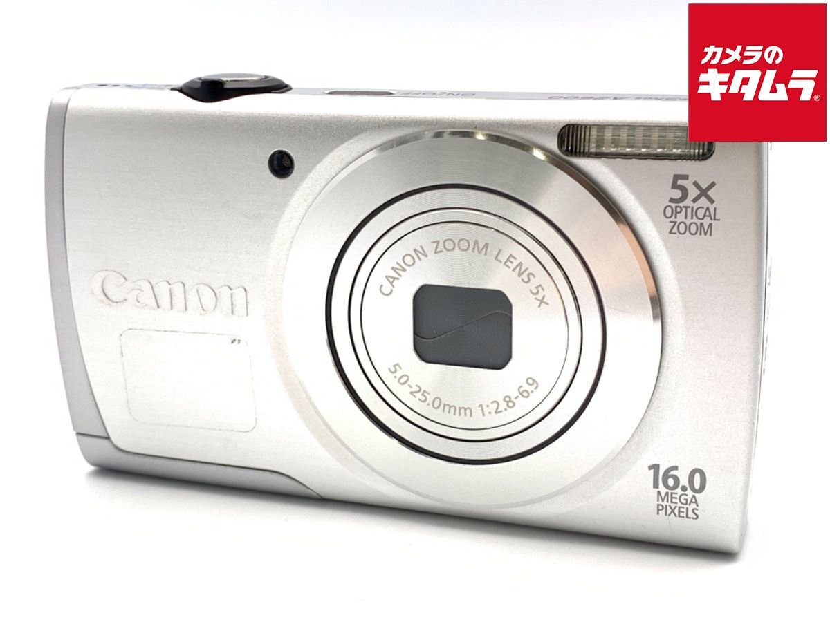 【中古】 【並品】 キヤノン PowerShot A2600 シルバー