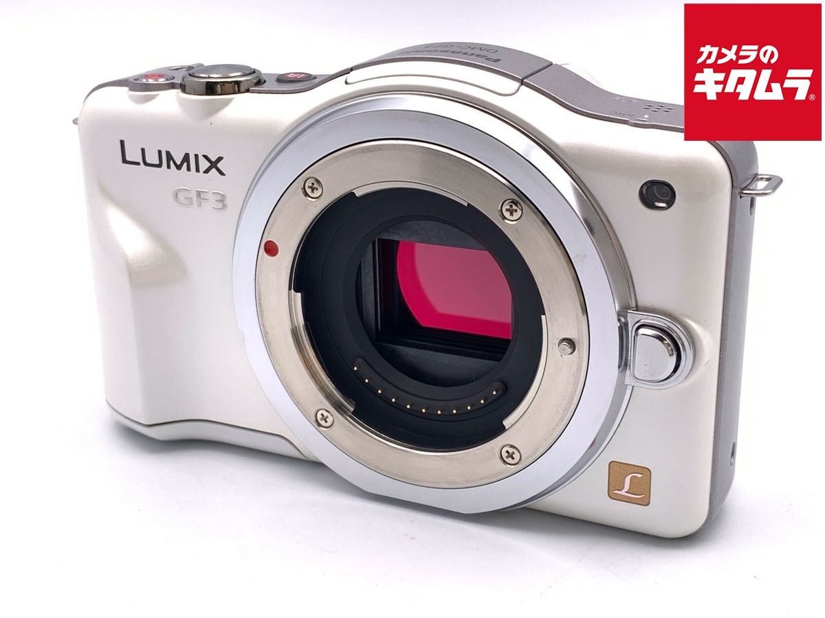 【中古】 【並品】 パナソニック LUMIX DMC-GF3-W ボディ シェルホワイト 6,776円