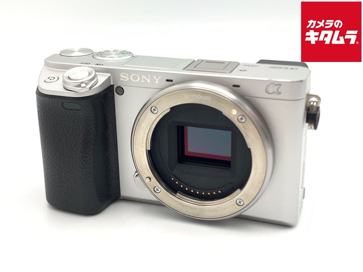 【中古】 【並品】 ソニー α6400 ボディ シルバー [ILCE-6400 S]
