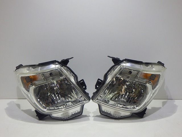 ワゴンR ヘッドライト左右 ハロゲン MH34S 後期 100-59316 W コーティング 綺麗 260722251 10,395円