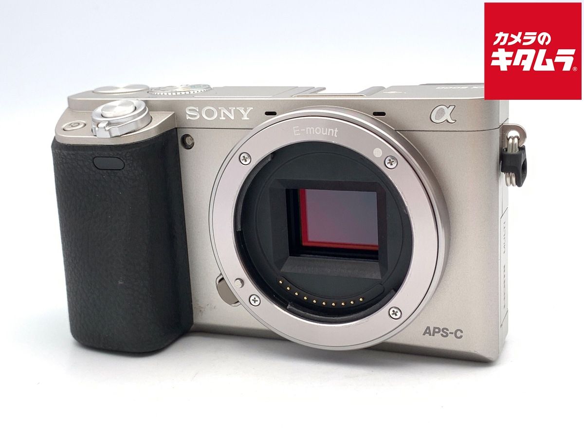 【中古】 【良品】 ソニー α6000 ボディ シルバー [ILCE-6000 S]
