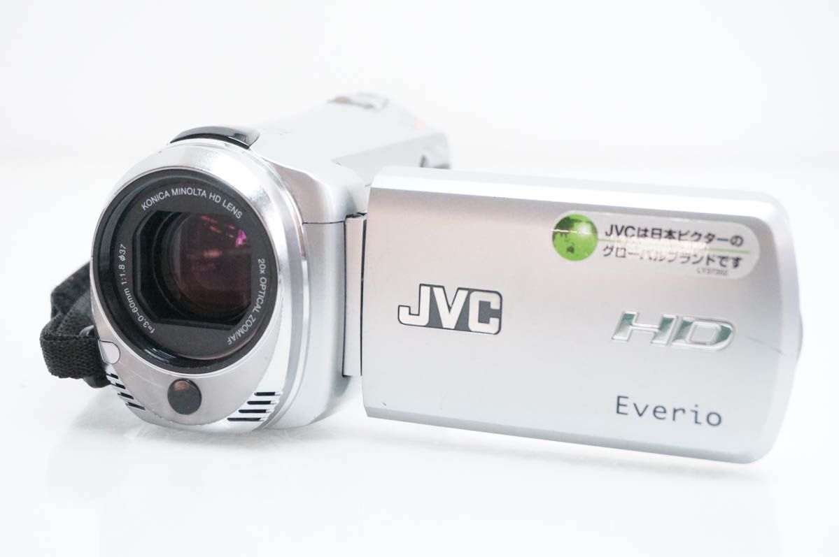 【中古】JVC Victorビクター ハイビジョンデジタルビデオカメラ Everio エブリオ GZ-HM300