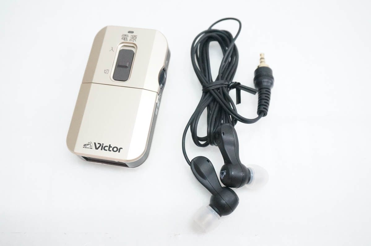 【中古】Victorビクター×ココチモモデル ボイスレシーバー みみ楽 EH-A580 集音機