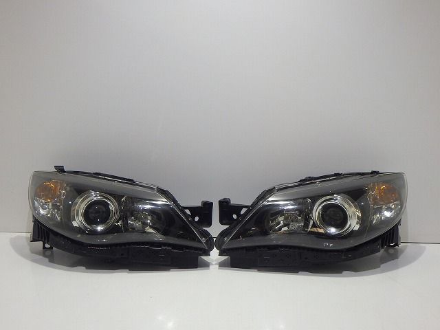 インプレッサ ヘッドライト左右 HID GH2 GH3 GRB GRF GVB GVF 1809 20 コーティング 綺麗 260724245