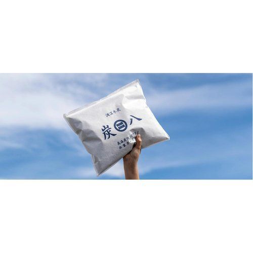 出雲カーポン 炭八 室内用 大袋 12L ４袋セット 45cm×45cm×厚さ7cm 重量1300ｇ 調湿木炭 除湿