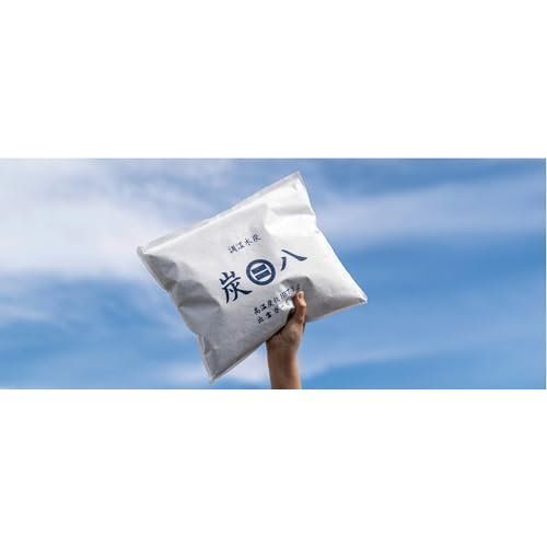 出雲カーポン 炭八 室内用 大袋 12L ４袋セット 45cm×45cm×厚さ7cm 重量1300ｇ 調湿木炭 除湿