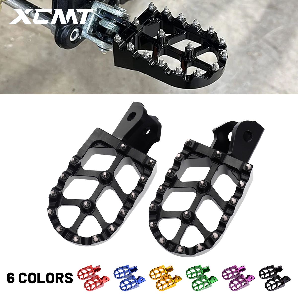 ホンダ CRF80/110F/125F/150F/230F/250F 用 フットレスト フットペグ 2003-2023