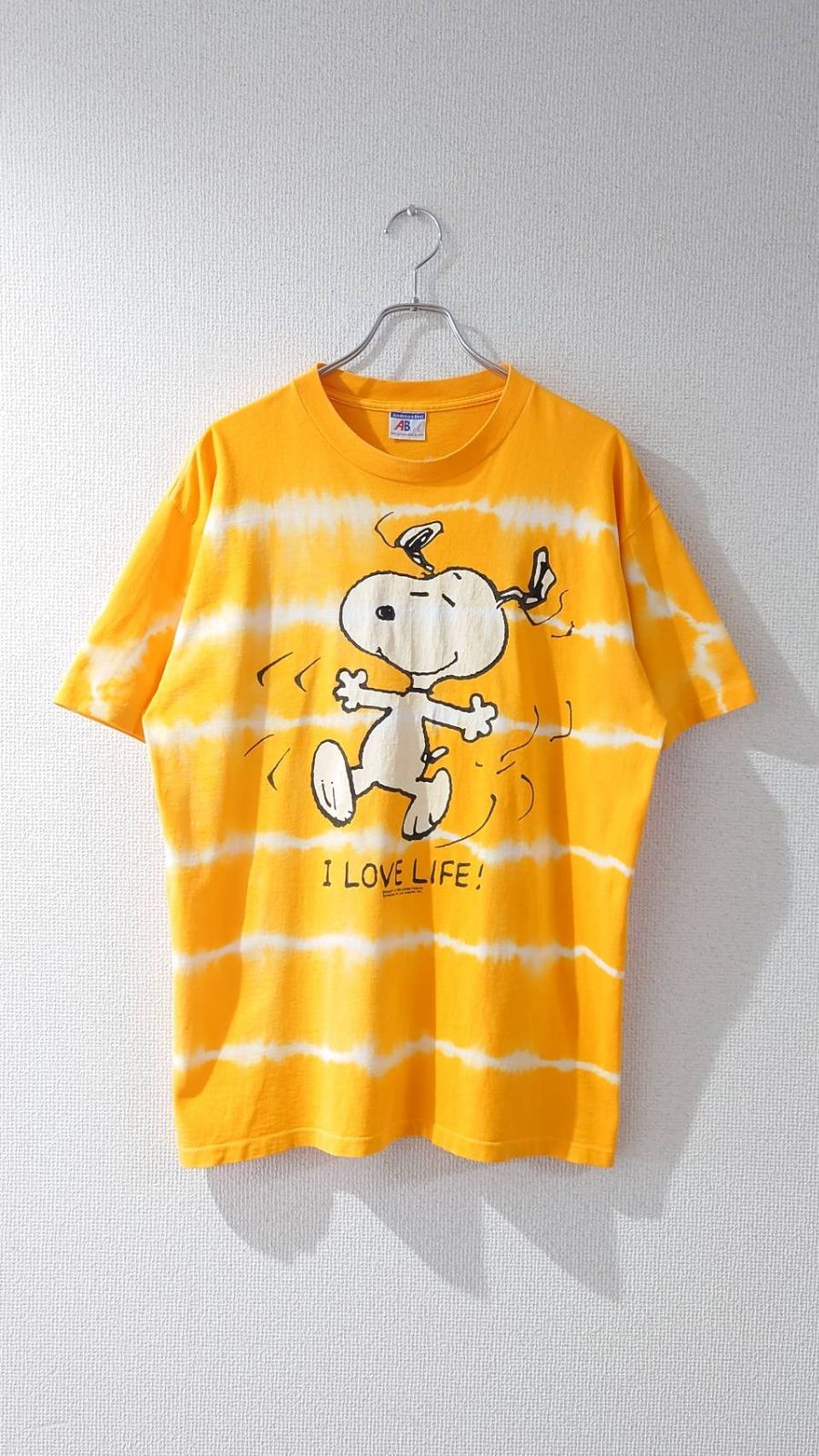 90’s America's Best USA製 Snoopy Tie-Dye T-Shirt L