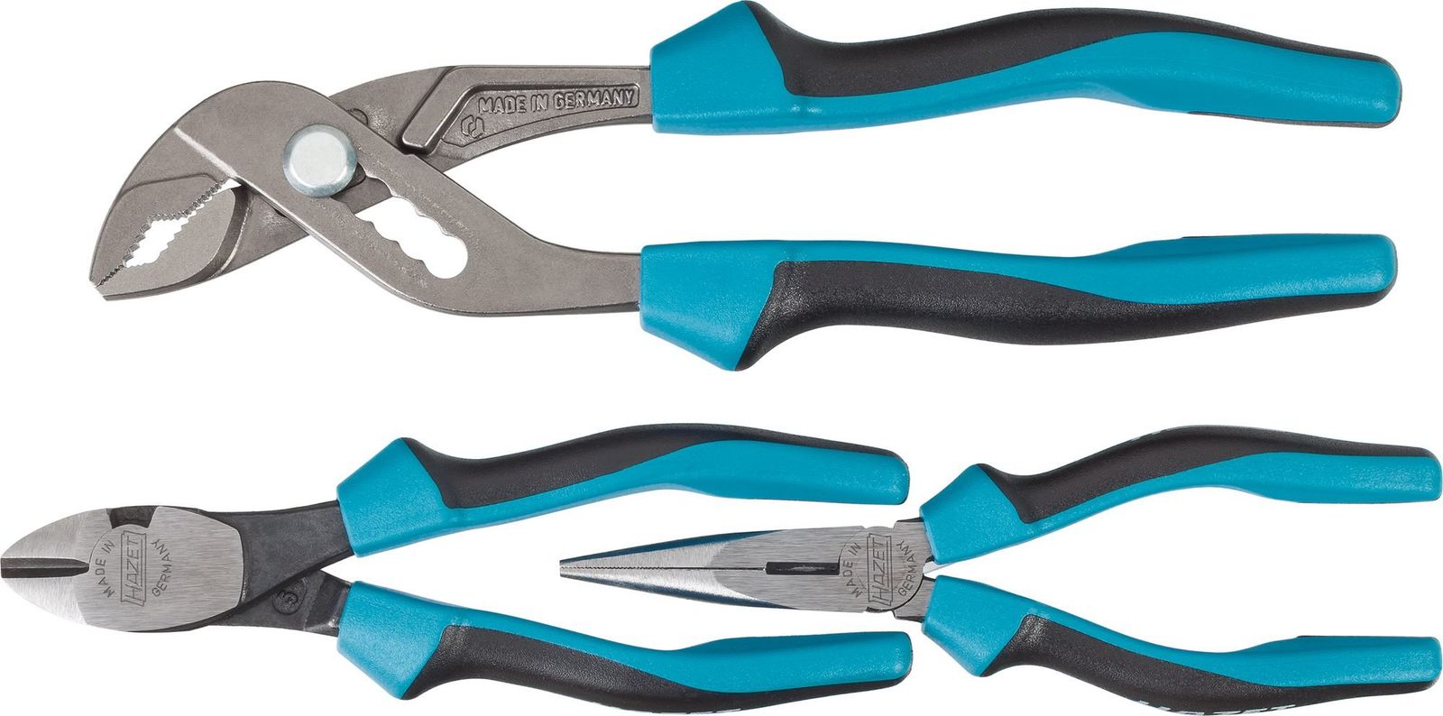 HAZET(ハゼット) 1859SPC/3 プライヤーセット 3点セット ペンチセット ニッパー ラジオペンチ 圧着工具 電工ペンチ 配線工具 ワイヤーストリッパー クロムバナジウム鋼製 整備工具 電気工事 DIY 工具セット 収納ケース付 1d87d37b 10,634円