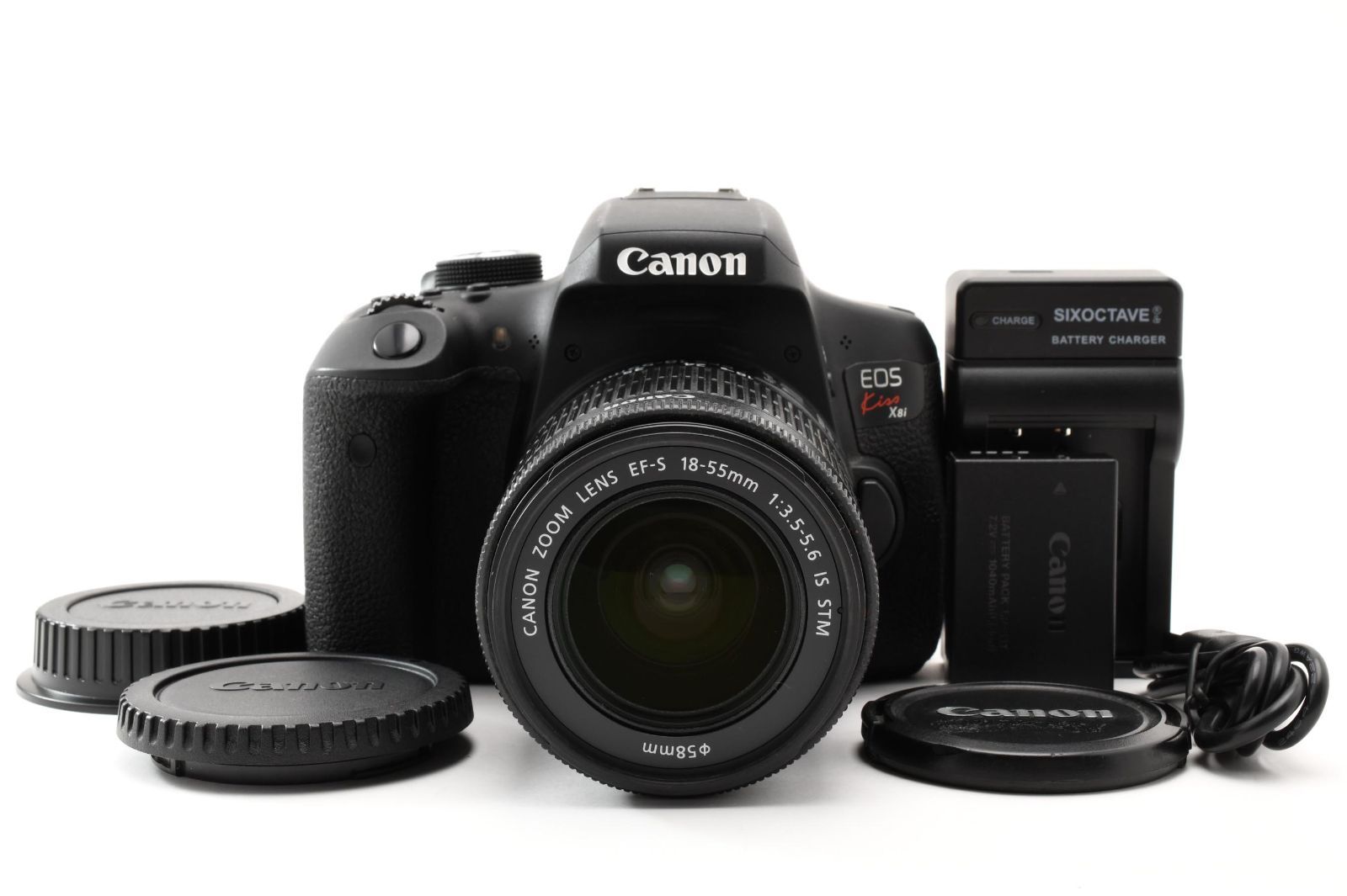 ★良品★ 《ショット数 6069回》 キヤノン CANON EOS Kiss X8i + EF-S 18-55mm F3.5-5.6 IS STM #2638