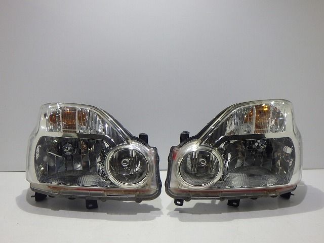 エクストレイル ヘッドライト左右 ハロゲン T31 DNT31 前期 1785 J レベ付 NT31 コーティング 綺麗 260731262
