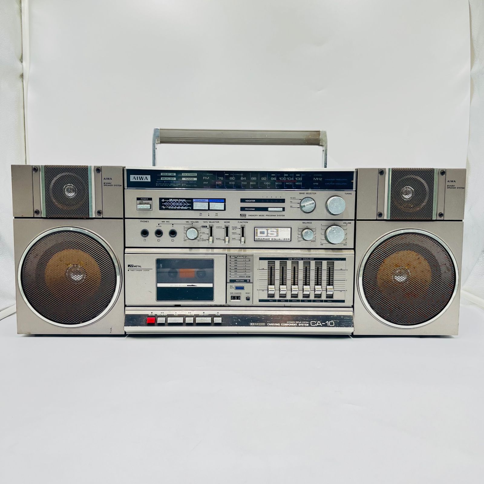 【ジャンク品】AIWA/アイワ/CARRYING COMPONENT SYSTEM/CA-10/現状品/動作未確認 7,919円